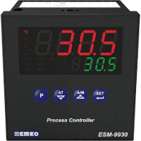Emko ESM 9930.2.20.0.1/01.02/0.0.0.0 2 Punt, P, PI, PD, PID Universele regelaar Pt100, L, J, K, R, S, T, B, E, N, C  200 tot 1700 °C Relais 5 A, SSR (l x b x