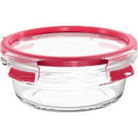 Emsa Clip & Close Glazen vershoudbakje, 0,6 L doos