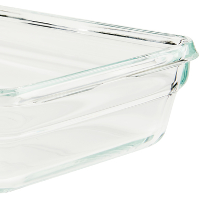 Emsa Clip & Close Glazen vershoudbakje 1,3 L