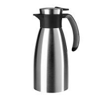 Emsa Thermoskan Soft Grip, 1 Liter, Zwart