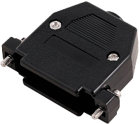 Encitech CCOV 25 SC BK 2360 0102 03 D sub behuizing Aantal polen: 25 Kunststof 180 ° Zwart 1 stuk(s)