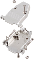 Encitech CCOV09ME 2360 0106 01 D sub behuizing Aantal polen: 9 Tinspuitgiet 180 ° Metaal 1 stuk(s)