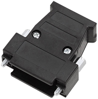 Encitech D3PK09 P SJS K 1260 0101 01 D sub behuizing Aantal polen: 9 Kunststof 180 ° Zwart 1 stuk(s)