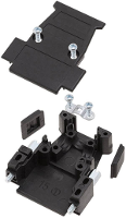 Encitech D3PK15 P SJS K 1260 0101 02 D sub behuizing Aantal polen: 15 Kunststof Zwart 1 stuk(s)