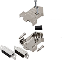 Encitech D45NT09 M HDS26 K 6355 0073 12 D sub female connectorset 45 ° Aantal polen: 26 Soldeerkelk 1 set(s)