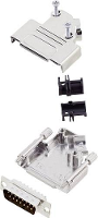 Encitech D45ZK15 DBP K 6355 0003 02 D sub male connectorset 45 ° Aantal polen: 15 Soldeerkelk 1 set(s)