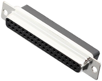Encitech DBC37 SS 2101 0190 14 D sub female connector 180 ° Aantal polen: 37 Crimpen 1 stuk(s) Tray