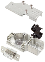Encitech DCMR09 FK HDS15 W K 6355 8066 11 D sub female connectorset 90 ° Aantal polen: 15 Soldeerkelk 1 stuk(s)