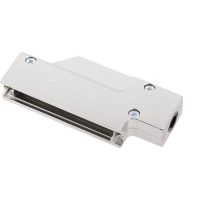 Encitech DCMR37 FK K 6560 0501 04 D sub behuizing Aantal polen: 37 Volledig metaal 90 ° Zilver 1 stuk(s)
