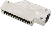 Encitech DCMR50 ULP 1060 0135 05 D sub behuizing Aantal polen: 50 Volledig metaal 90 ° Zilver 1 stuk(s)