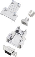 Encitech DCRP09 DMS CF65 CS80 K 6355 0881 31 D sub female connectorset 180 ° Aantal polen: 9 Soldeerkelk 1 stuk(s)
