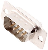Encitech DM09 SP W 2108 0200 01 D sub male connector 180 ° Aantal polen: 9 Soldeerkelk 1 stuk(s) Tray