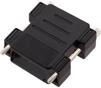 Encitech DPAK P 15 K 1511 0100 02 D sub adapterbehuizing Aantal polen: 15 Kunststof 180 ° Zwart 1 stuk(s)