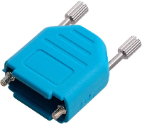 Encitech DPPK09 FMB K 6353 0144 01 D sub behuizing Aantal polen: 9 Polyamide 180 ° Blauw 1 stuk(s)