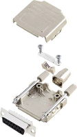 Encitech DPPK15 M DBS K 6355 0004 12 D sub female connectorset 180 ° Aantal polen: 15 Soldeerkelk 1 set(s)