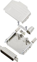 Encitech DPPK25 M DBP K 6355 0004 03 D sub male connectorset 180 ° Aantal polen: 25 Soldeerkelk 1 set(s)