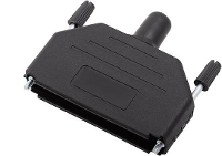 Encitech DPPK37 BK RG K 6260 0101 54 D sub behuizing Aantal polen: 37 Kunststof 180 ° Zwart 1 stuk(s)