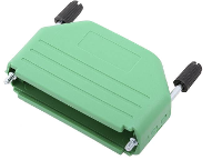 Encitech DPPK50 G K 6353 0106 05 D sub behuizing Aantal polen: 50 Kunststof 180 ° Geel 1 stuk(s)