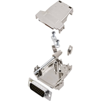 Encitech DSSK15 M HDP26 K 6355 0085 02 D sub male connectorset 45 °, 180 ° Aantal polen: 26 Soldeerkelk 1 stuk(s)