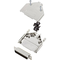 Encitech DTPK M 25 DBP K 6355 0030 03 D sub male connectorset 180 ° Aantal polen: 25 Soldeerkelk 1 set(s)