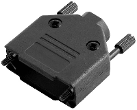 Encitech DTPK P 25 BK K 6560 0108 03 D sub behuizing Aantal polen: 25 Kunststof 180 ° Zwart 1 stuk(s)