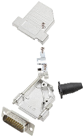 Encitech DTSL15 LJSRG S HDP26 W K 6355 8043 02 D sub male connectorset 45 ° Aantal polen: 26 Soldeerkelk 1 stuk(s)