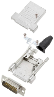 Encitech DTSL15 LJSRG T HDP26 W K 6355 8041 02 D sub male connectorset 180 ° Aantal polen: 26 Soldeerkelk 1 stuk(s)
