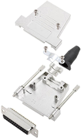 Encitech DTSL25 T JSRG+DBS K 6355 0040 13 D sub female connectorset 180 ° Aantal polen: 25 Soldeerkelk 1 set(s)