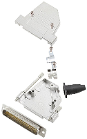 Encitech DTSL37 LJSRG S HDP62 W K 6355 8043 04 D sub male connectorset 45 ° Aantal polen: 62 Soldeerkelk 1 stuk(s)