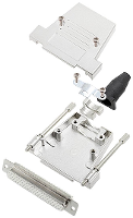 Encitech DTSL37 LJSRG T HDS62 W K 6355 8041 14 D sub female connectorset 180 ° Aantal polen: 62 Soldeerkelk 1 stuk(s)