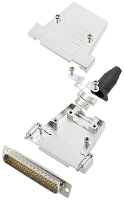 Encitech DTSL37 SJSRG T HDP62 W K 6355 8088 04 D sub male connectorset 180 ° Aantal polen: 62 Soldeerkelk 1 stuk(s)
