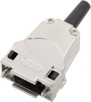 Encitech DTZF09 RG K DTZF09 RG K D sub behuizing Aantal polen: 9 Volledig metaal 180 ° Zilver 1 stuk(s)