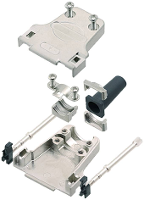 Encitech DTZF37 RG LJS M3 K 7960 5209 04 D sub behuizing Aantal polen: 37 Tinspuitgiet 180 ° Metaal 1 stuk(s)