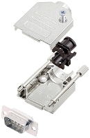 Encitech DTZK09 DBP W K 6355 8002 01 D sub male connectorset 180 ° Aantal polen: 9 Soldeerkelk 1 stuk(s)