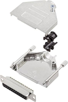 Encitech DTZK25 DMS K 6355 0002 33 D sub female connectorset 180 ° Aantal polen: 25 Soldeerkelk 1 set(s)