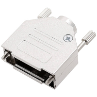 Encitech DTZK25 K 6560 0105 03 D sub behuizing Aantal polen: 25 Volledig metaal 180 ° Metallic 1 stuk(s)