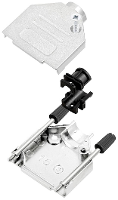 Encitech DTZK50 PCBK K 6560 3105 05 Aantal polen: 50 Volledig metaal 180 ° Zilver 1 stuk(s)