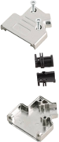 Encitech DVSL37 K 6560 0206 34 D sub behuizing Aantal polen: 37 Tinspuitgiet 45 ° Metaal 1 stuk(s)