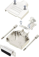 Encitech MHDM 15 DBS K 6355 0005 12 D sub female connectorset 180 ° Aantal polen: 15 Soldeerkelk 1 set(s)
