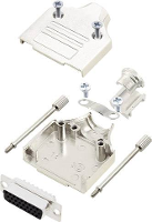 Encitech MHDM 15 HDS26 K 6355 0059 12 D sub female connectorset 180 ° Aantal polen: 26 Soldeerkelk 1 set(s)