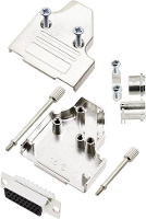 Encitech MHDM35 15 HDS26 K 6355 0060 12 D sub female connectorset 180 ° Aantal polen: 26 Soldeerkelk 1 set(s)