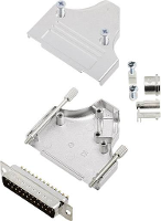 Encitech MHDM35 25 DBP K 6355 0007 03 D sub male connectorset 180 ° Aantal polen: 25 Soldeerkelk 1 set(s)