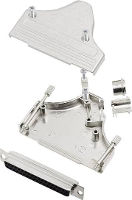 Encitech MHDM35 37 DBS K 6355 0007 14 D sub female connectorset 180 ° Aantal polen: 37 Soldeerkelk 1 set(s)