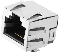 Encitech RJJS 88 SMT WF RJ45 connector 2101 0120 02 Bus, inbouw horizontaal Aantal polen 8P8C Metaal 1 stuk(s)