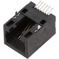 Encitech RJJU 66 141 E3H 004 RJ12 connector 3253 0008 02 Bus, inbouw horizontaal Aantal polen (sensoren) 6P6C Zwart 1 stuk(s)