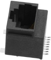 Encitech RJJU 88 142 E1V 021 RJ45 connector 3251 0012 04 Bus, inbouw verticaal Aantal polen (sensoren) 8P8C Zwart 1 stuk(s)