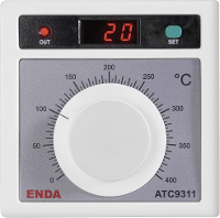 Enda ATC9311 FE 400 230 SSR Temperatuurregelaar J 0 tot +400 °C SSR (l x b x h) 50 x 96 x 96 mm