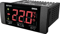 Enda EDT3411 230 08 Temperatuurregelaar NTC  60 tot +150 °C Relais 8 A (b x h) 77 mm x 35 mm