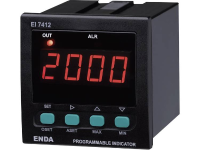 Enda Ei7412 Sm As12 Sw Universeel Led Display Ei7412 0   1,1 V/0   14 V/0   25 Ma Inbouwmaten 68 X 68 Mm