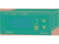 Enda ET2011 RT 230 PID Temperatuurregelaar Pt100  100 tot +600 Â°C Relais 8 A, SSR (l x b x h) 71 x 77 x 35 mm